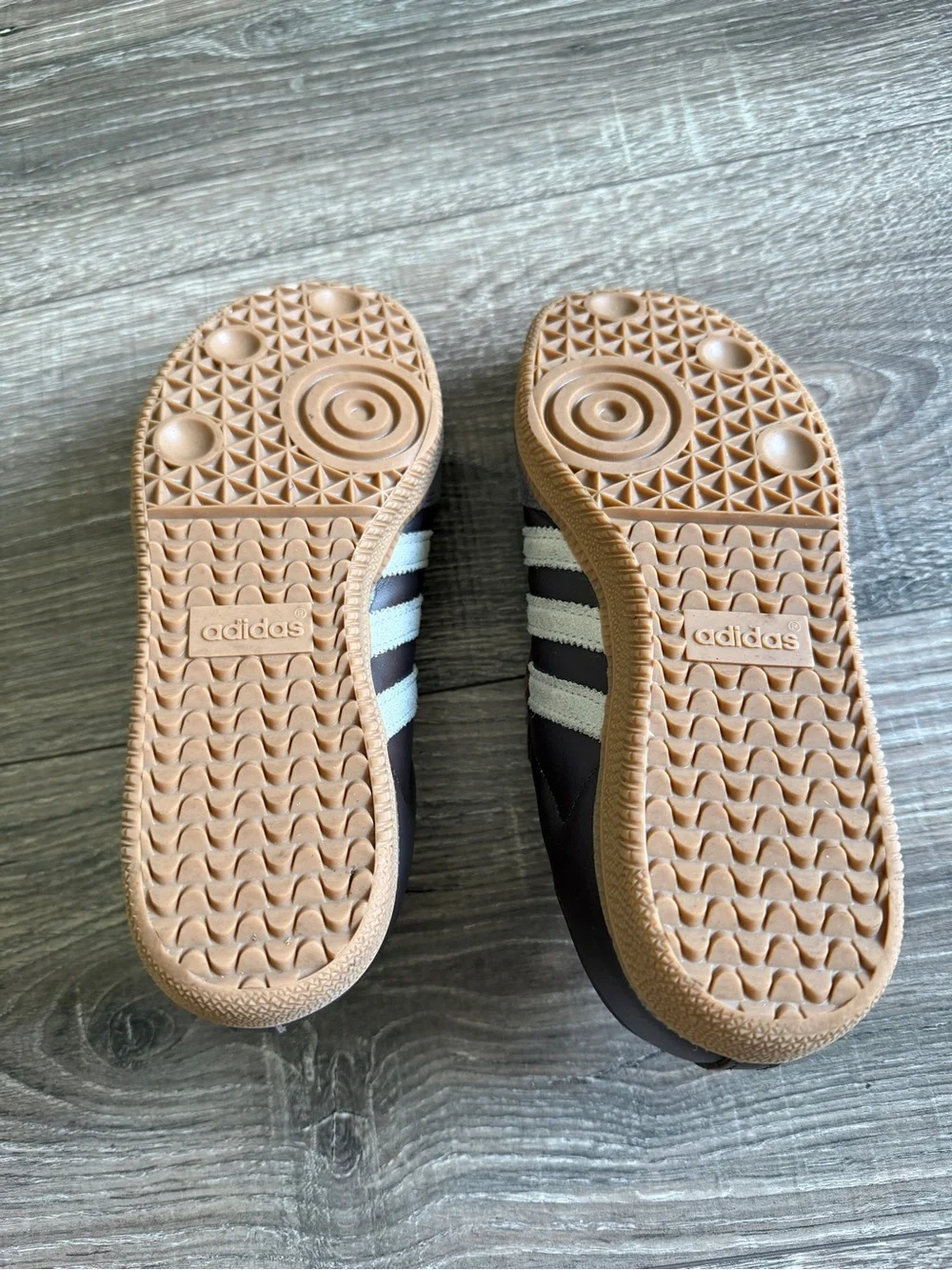 Adidas Samba Sneakers in Brown